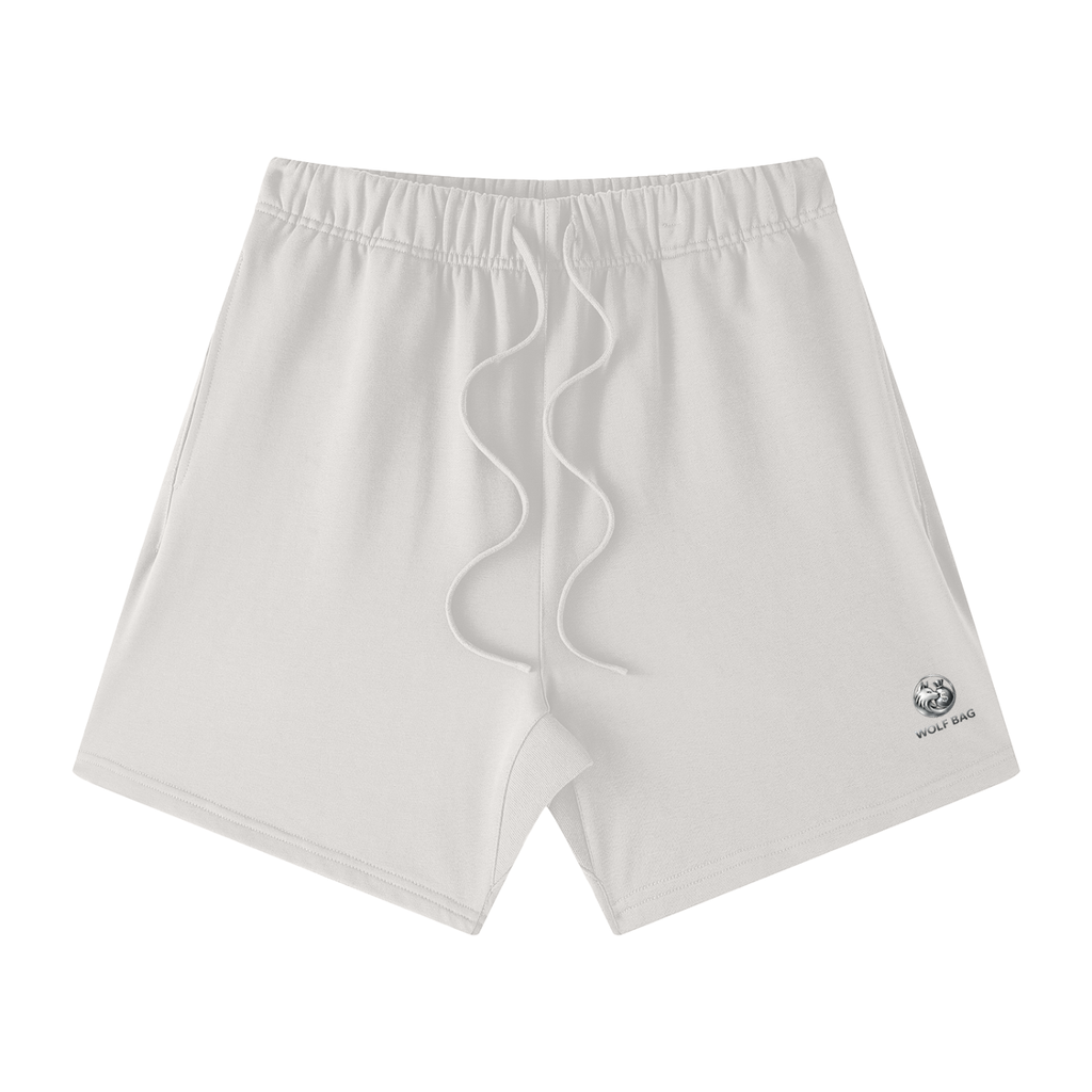 Unisex Earth Tone Loose Fit Cotton Shorts