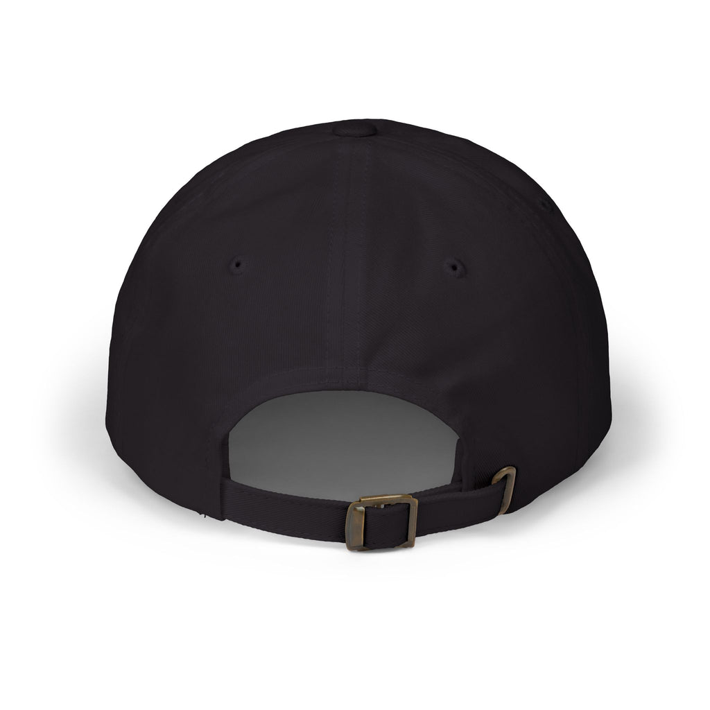 Dad Cap — Gold Wolf & Coin Embroidered Baseball Hat
