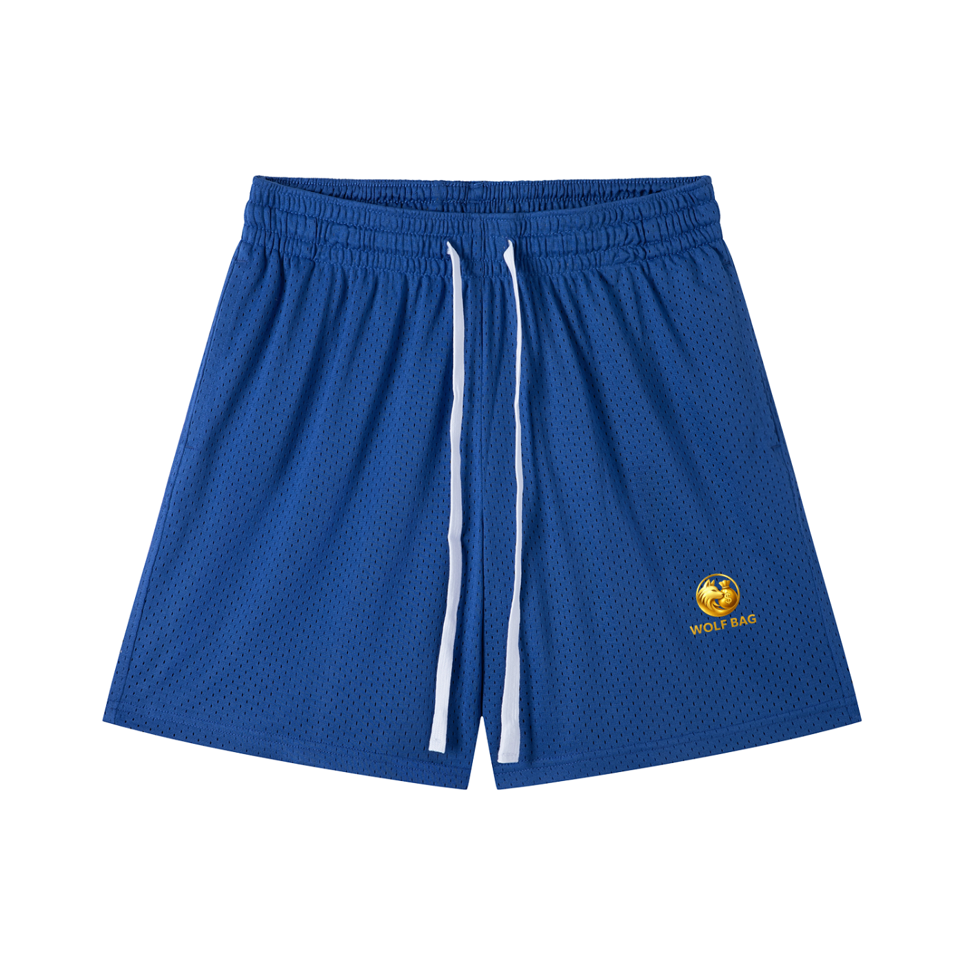 Mesh Drawstring Shorts