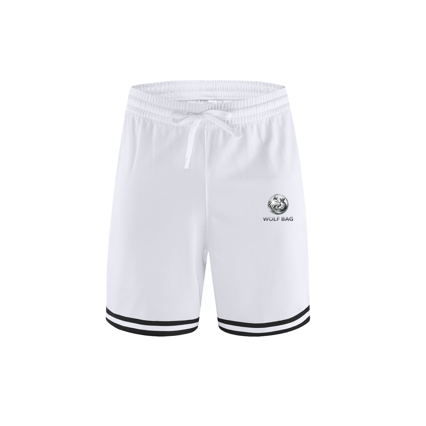 Classic Stripe Trim Basketball Shorts