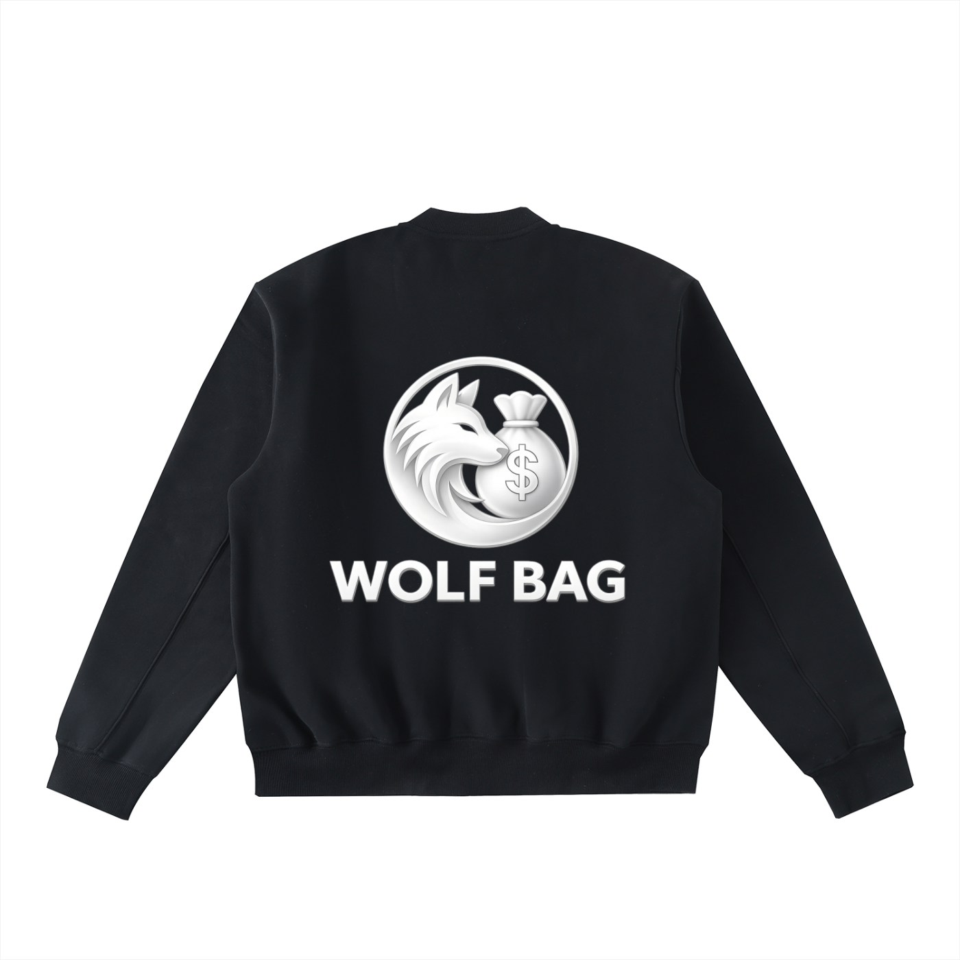 Essential Zip-Up Fleeced Varsity Jacket
