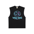 Raw Edge Cotton Tank Top