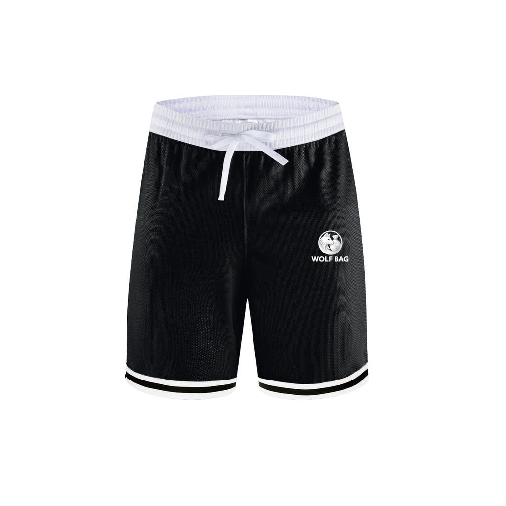 Classic Stripe Trim Basketball Shorts