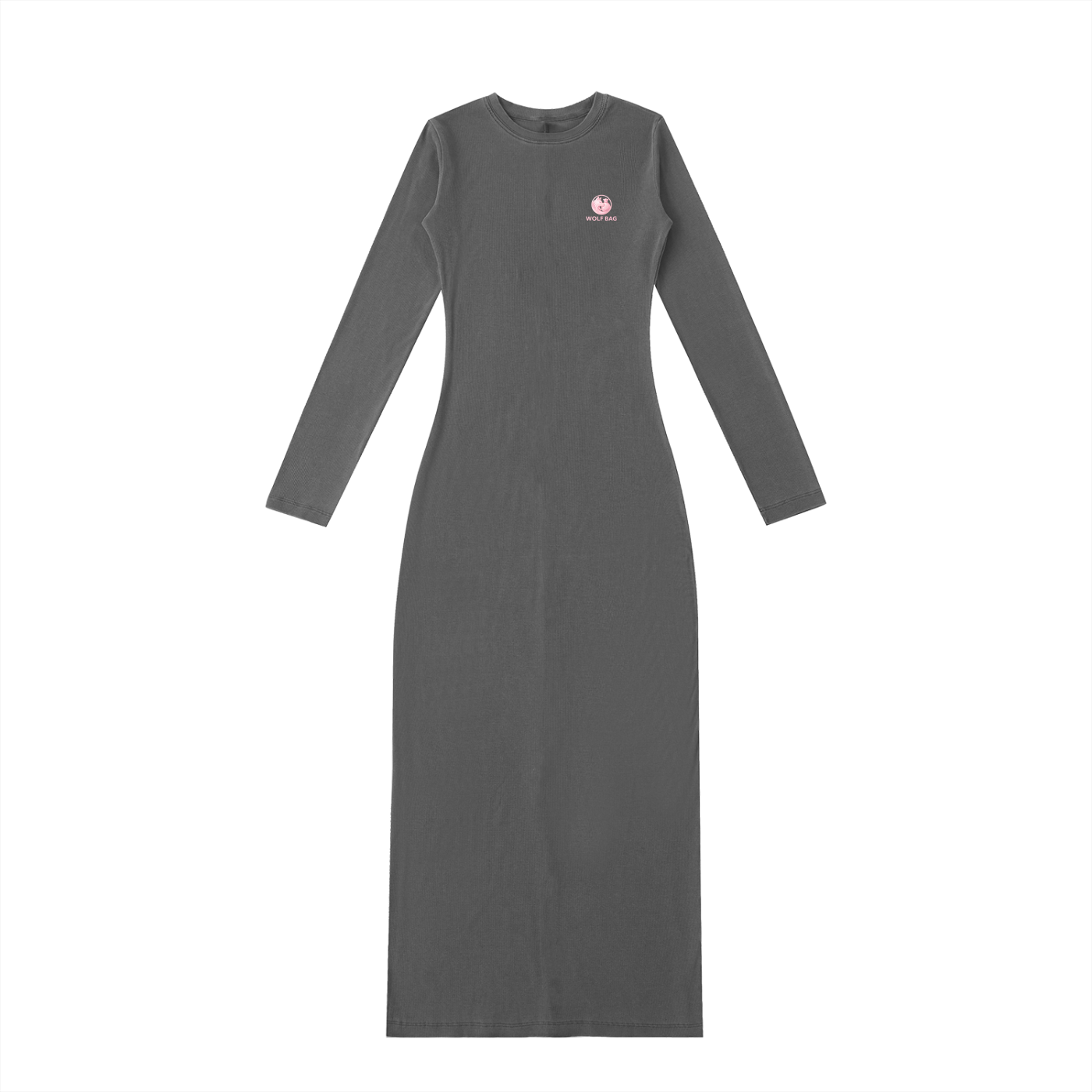 Dyed Washed Slit Maxi Dress