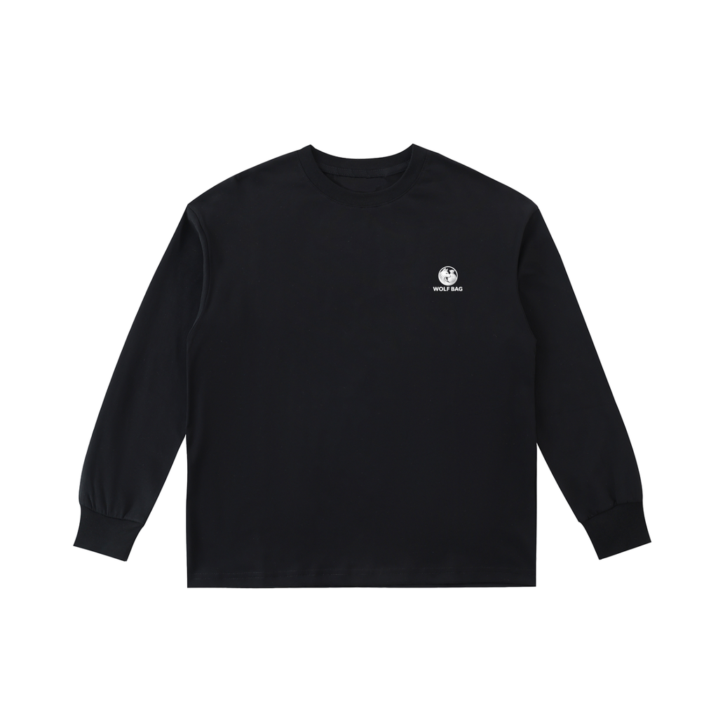 Kids' Quick-Dry Cotton Long-Sleeve Tee