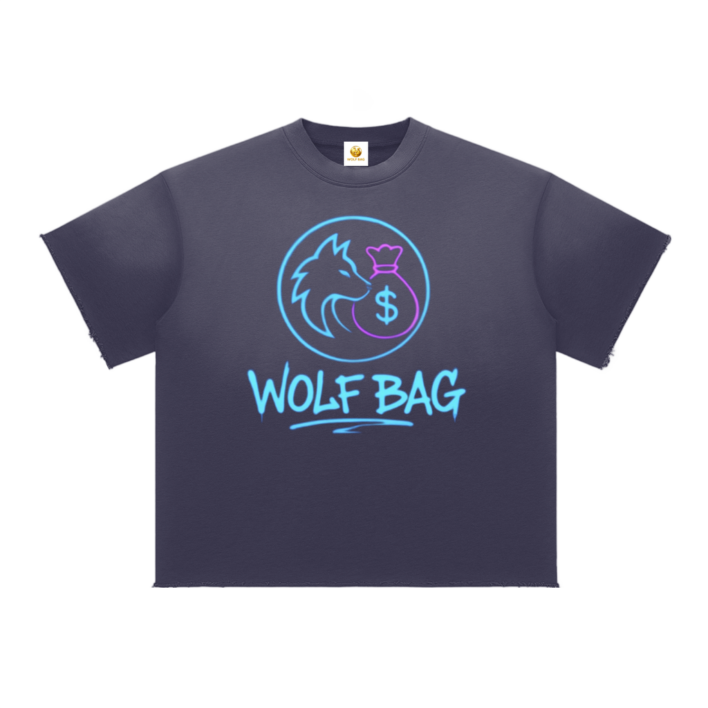Sun Fade Raw Edge T-Shirt
