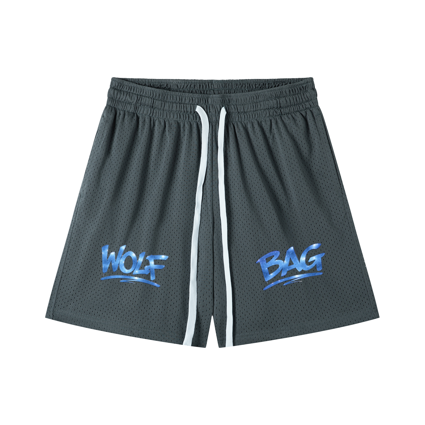 Mesh Drawstring Shorts
