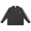Snow Washed Contrast Tape Sweatshirt