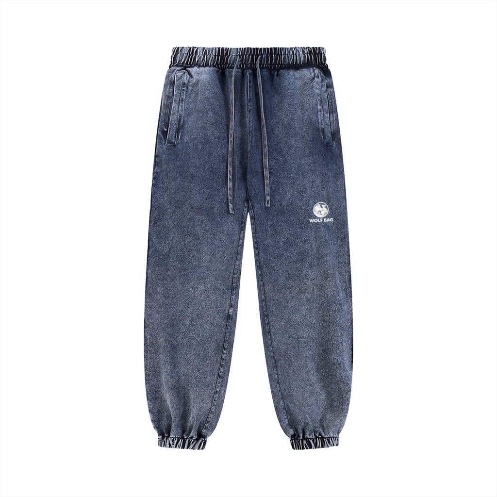 Snow Wash Jogged Sweatpants
