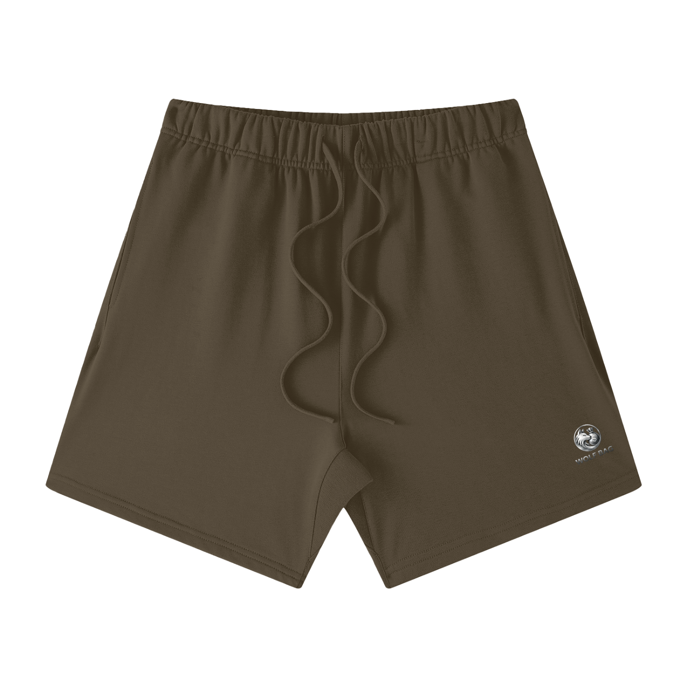 Unisex Earth Tone Loose Fit Cotton Shorts