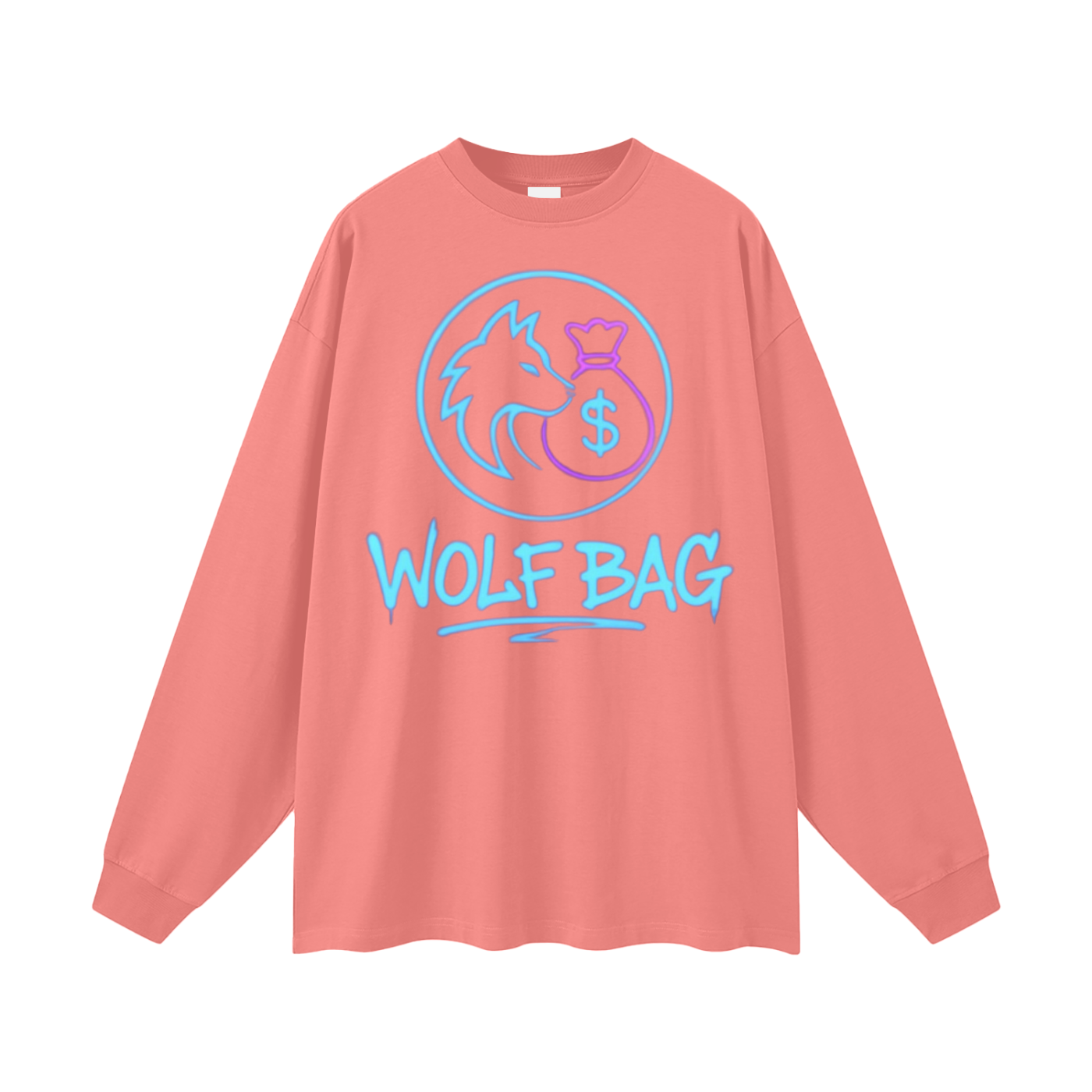 Oversized Unisex Long Sleeve T-Shirt