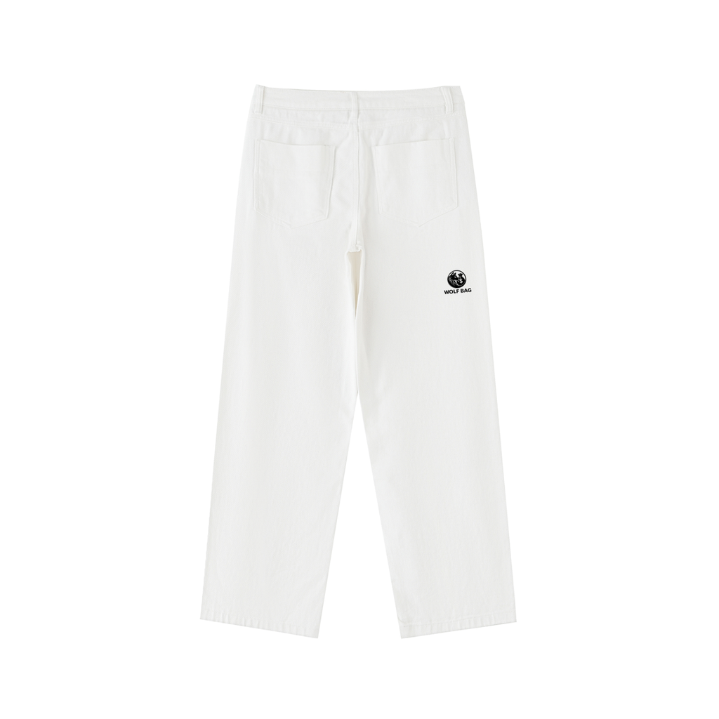 Heavyweight Cotton Straight-Leg Pants
