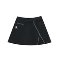 High-Waist Pocketed A-Line Skirt