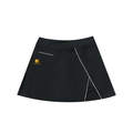 High-Waist Pocketed A-Line Skirt
