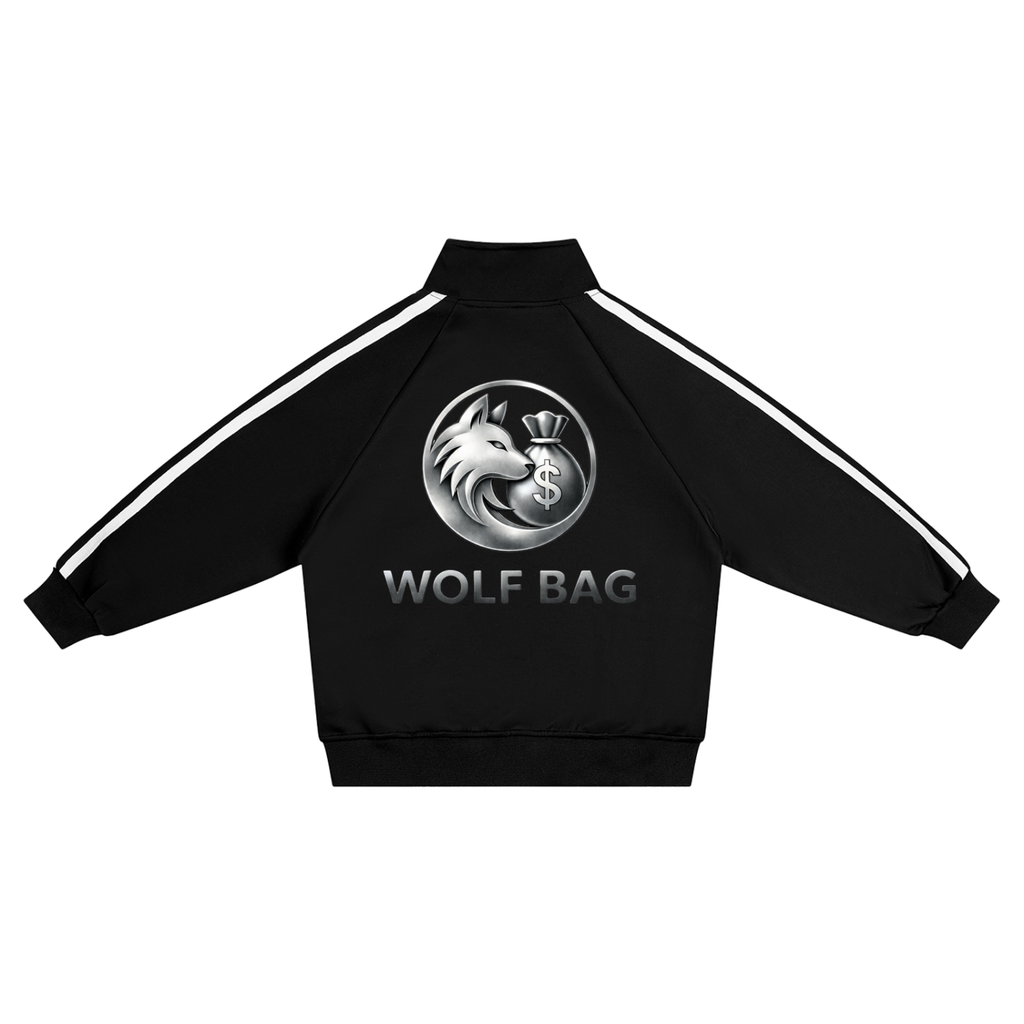 Kids’ Contrast Tape Coach Jacket