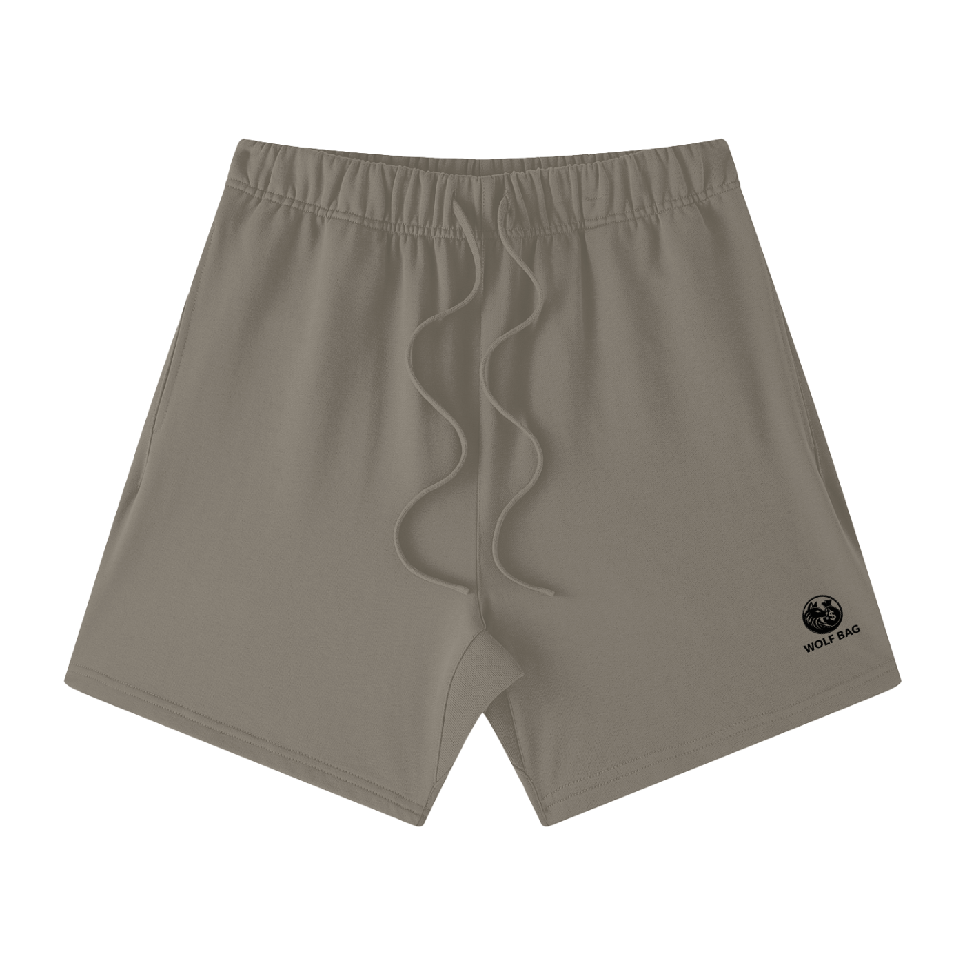 Unisex Earth Tone Loose Fit Cotton Shorts