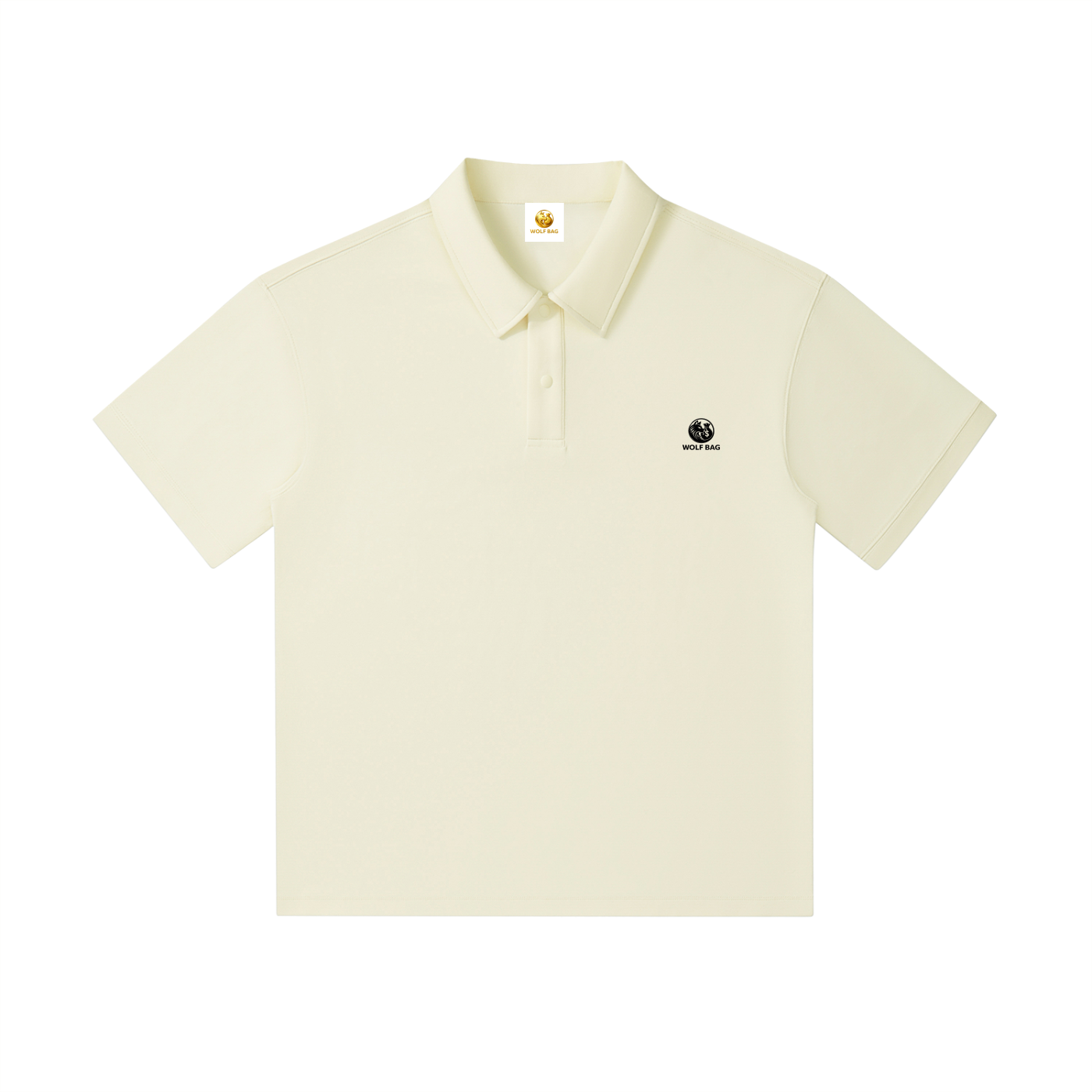 Drop Shoulder Short-Sleeve Polo