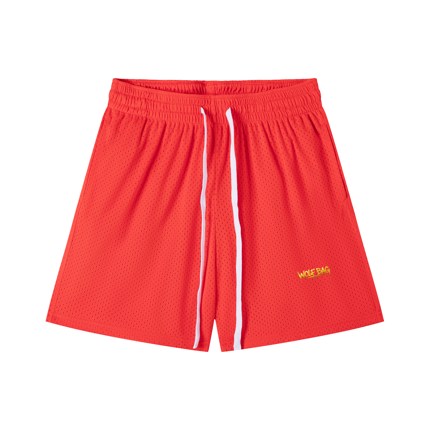 Mesh Drawstring Shorts