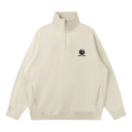 Quarter-Zip Drop Shoulder Sweatshirt