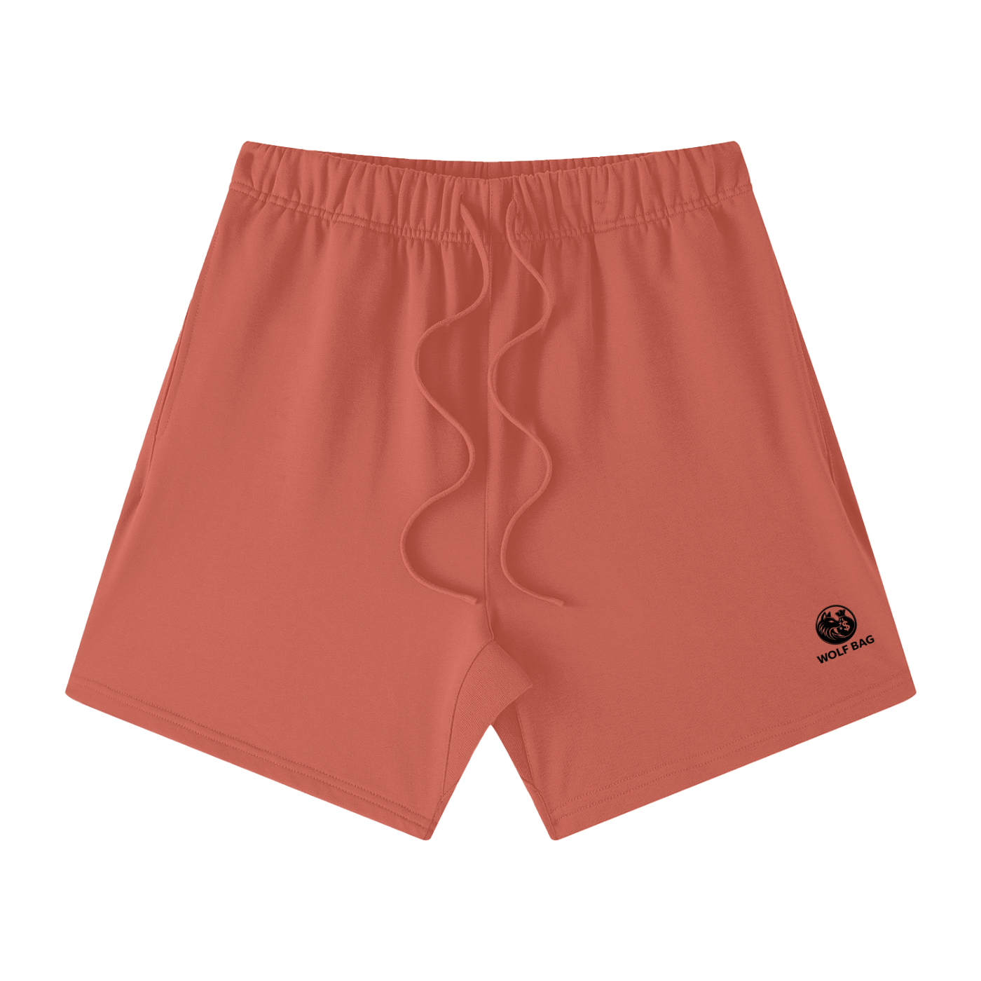 Unisex Earth Tone Loose Fit Cotton Shorts