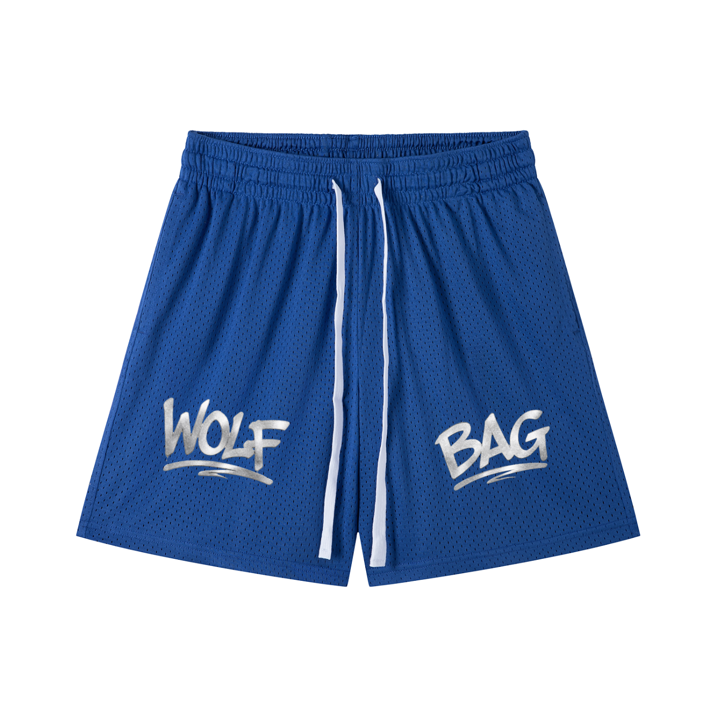Mesh Drawstring Shorts