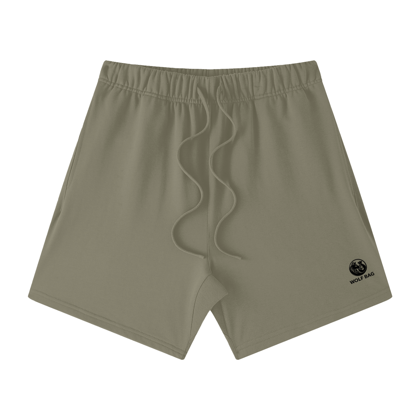 Unisex Earth Tone Loose Fit Cotton Shorts