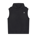 Snow Washed Sleeveless Hoodie