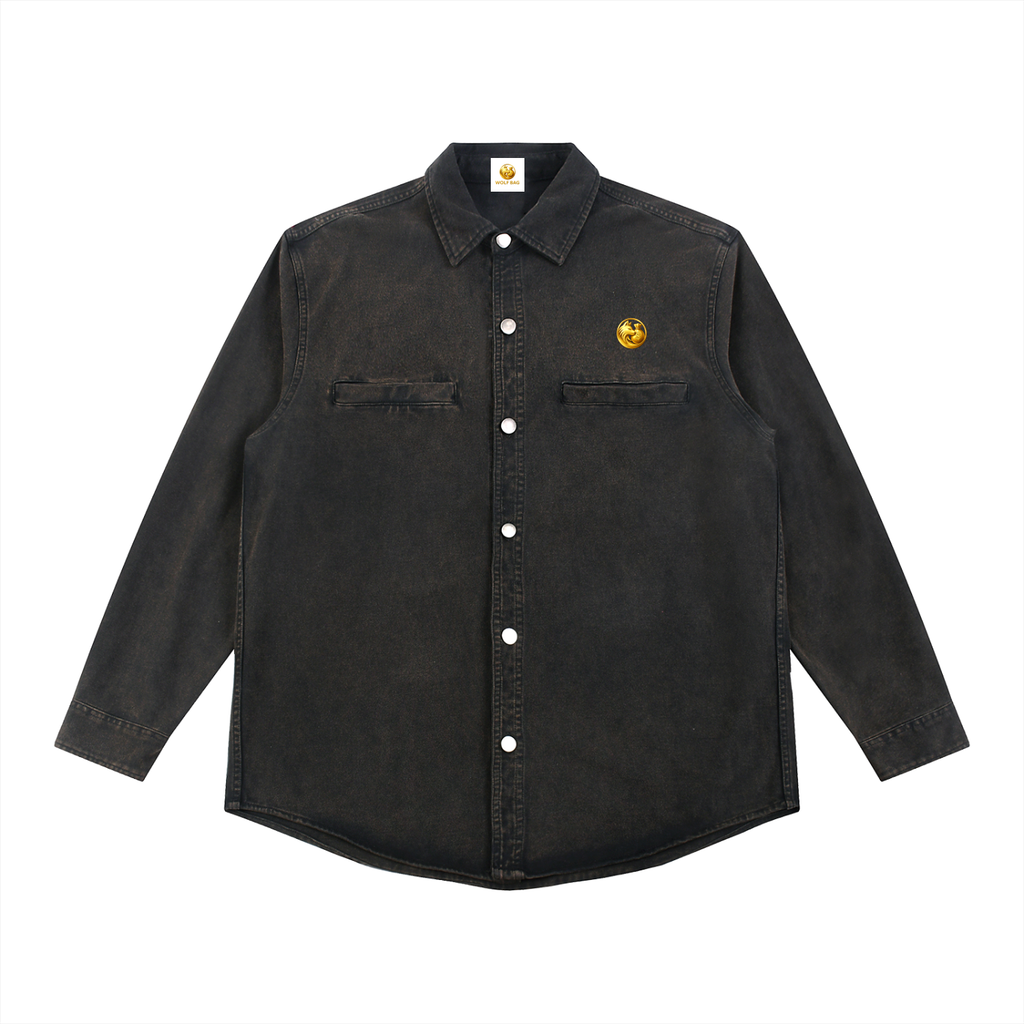 Denim Vintage Washed Heavyweight Jacket