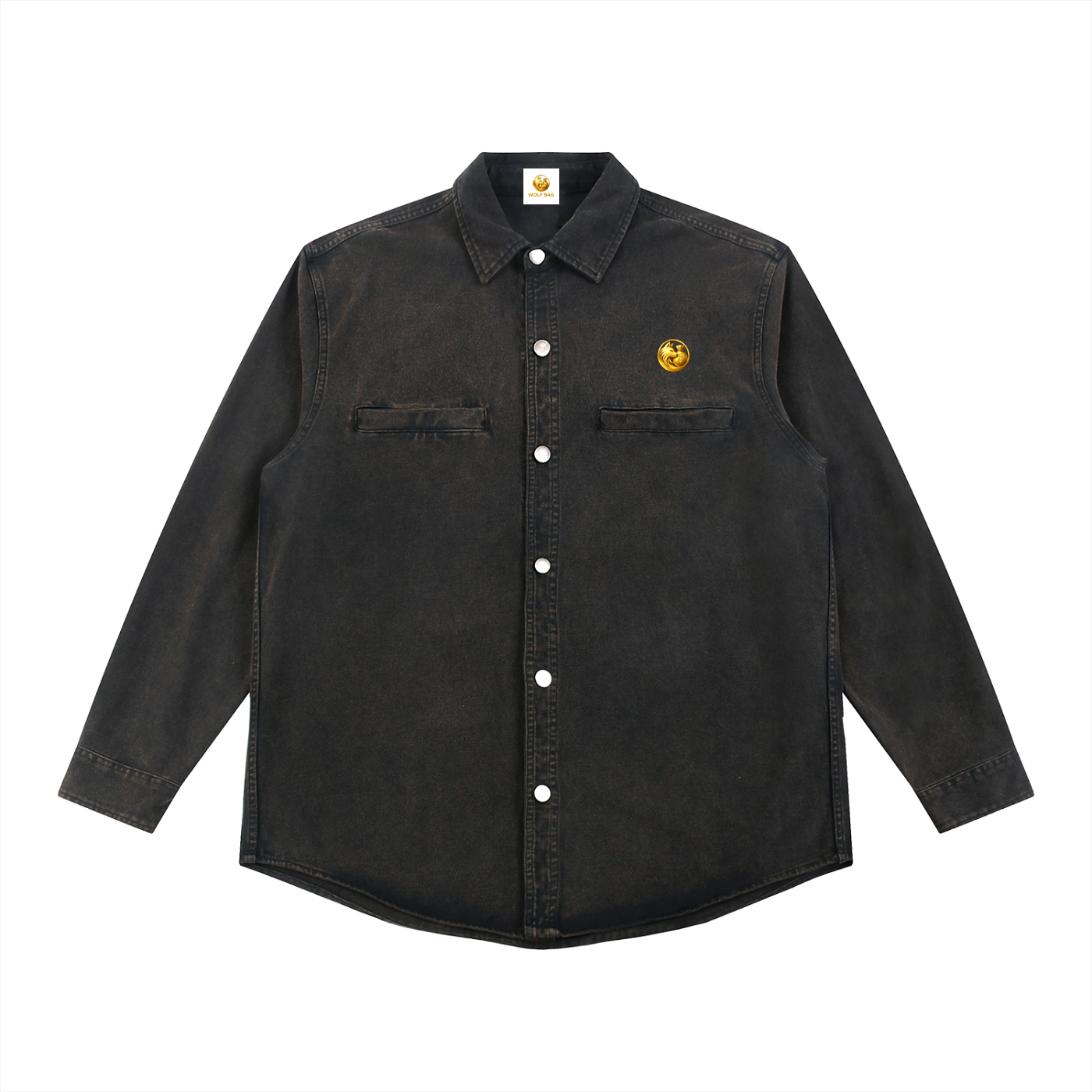 Denim Vintage Washed Heavyweight Jacket