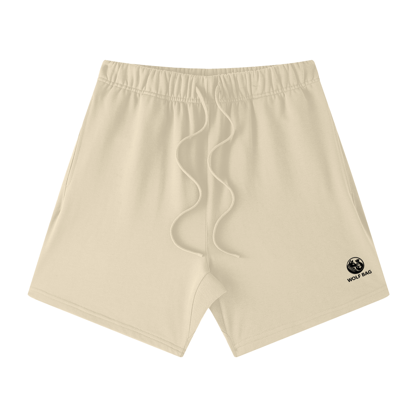 Unisex Earth Tone Loose Fit Cotton Shorts