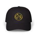 Dad Cap — Gold Wolf & Coin Embroidered Baseball Hat