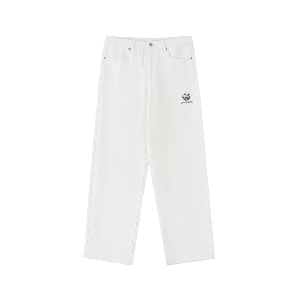 Heavyweight Cotton Straight-Leg Pants
