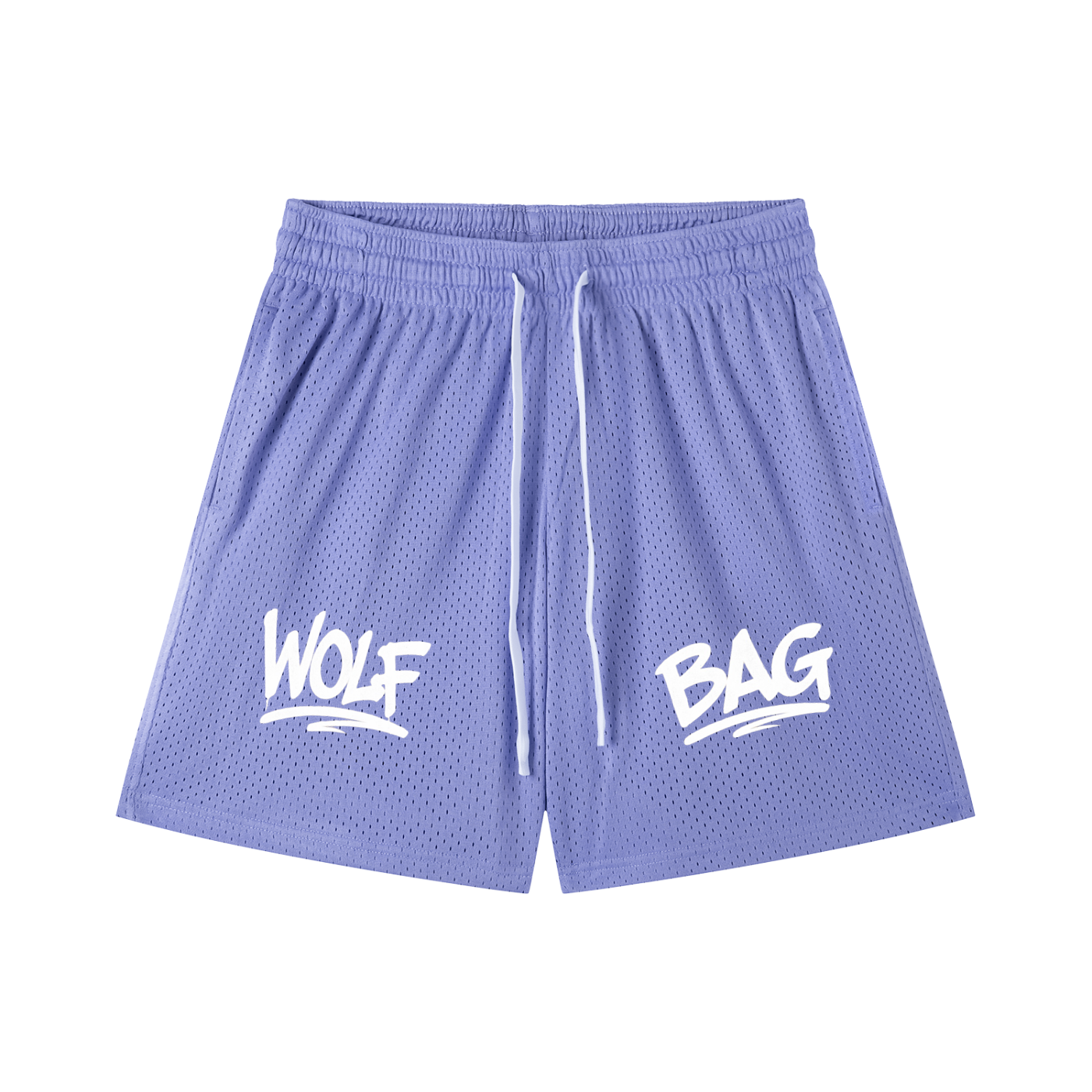 Mesh Drawstring Shorts