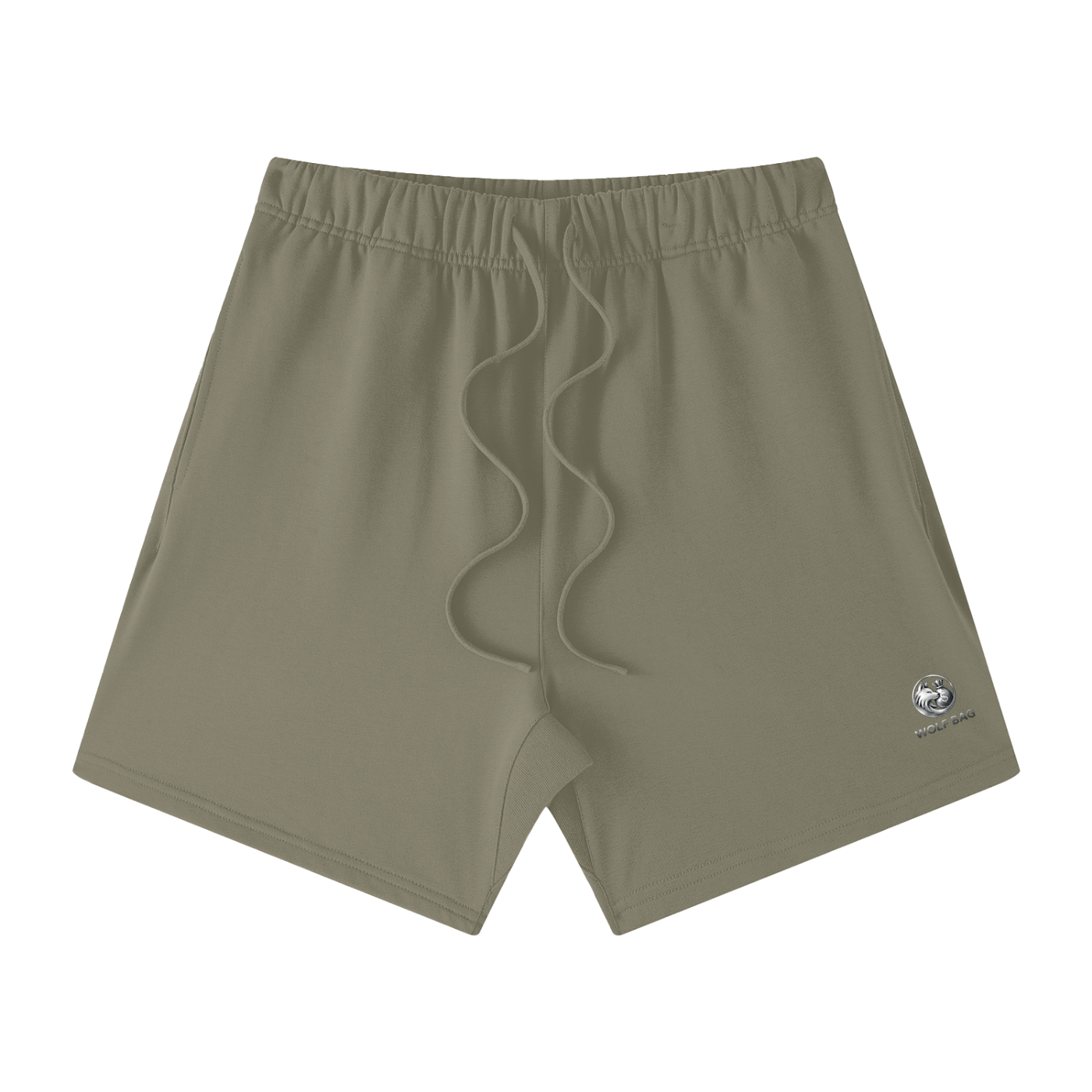 Unisex Earth Tone Loose Fit Cotton Shorts