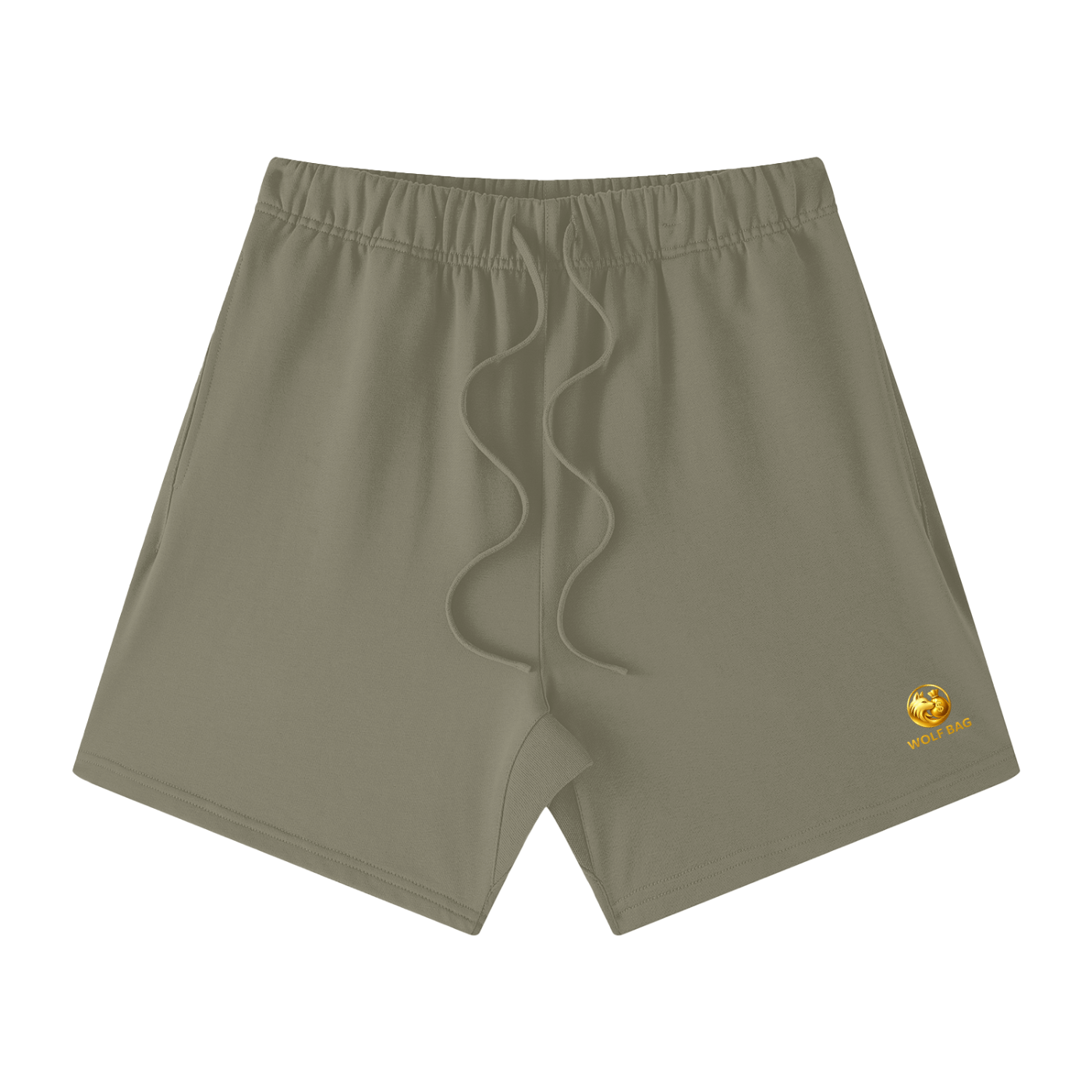 Unisex Earth Tone Loose Fit Cotton Shorts