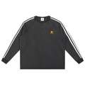 Snow Washed Contrast Tape Sweatshirt