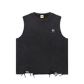 Snow Washed Raw-Hem Tank Top