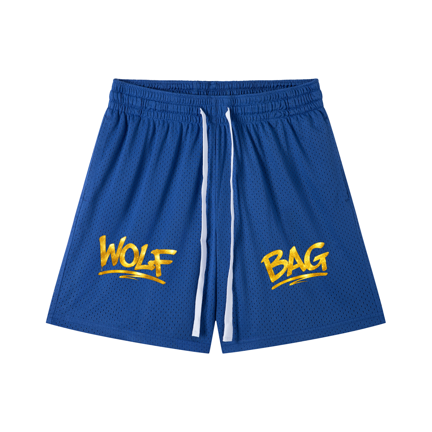 Mesh Drawstring Shorts
