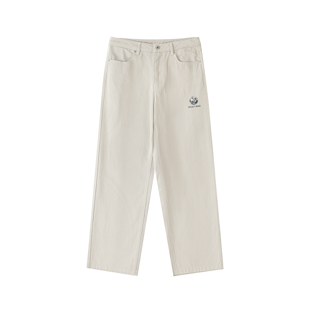 Heavyweight Cotton Straight-Leg Pants