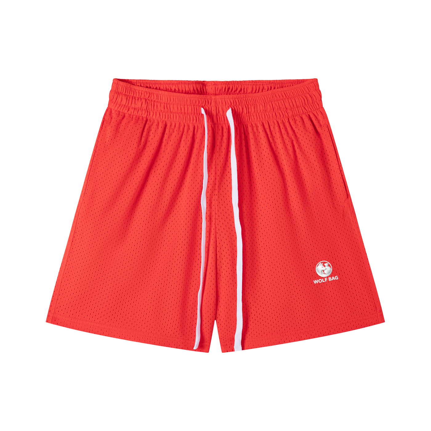 Mesh Drawstring Shorts