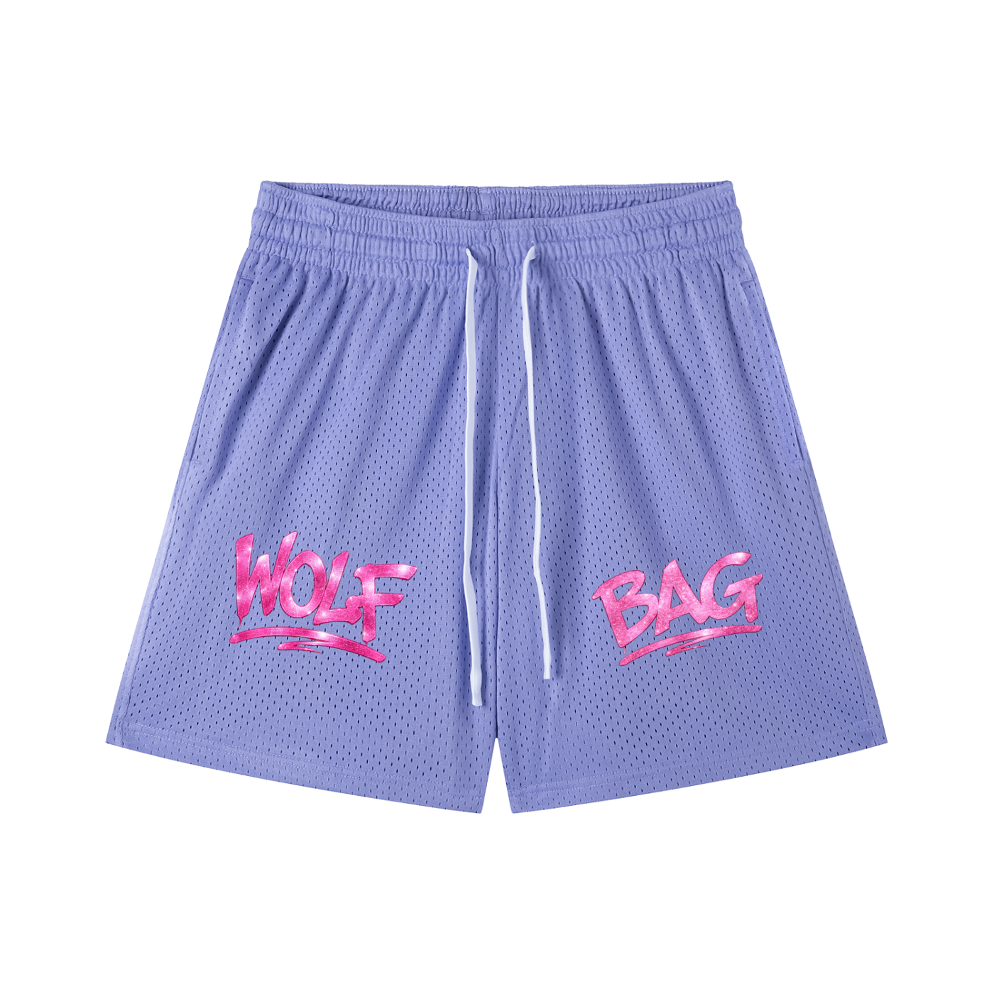 Mesh Drawstring Shorts
