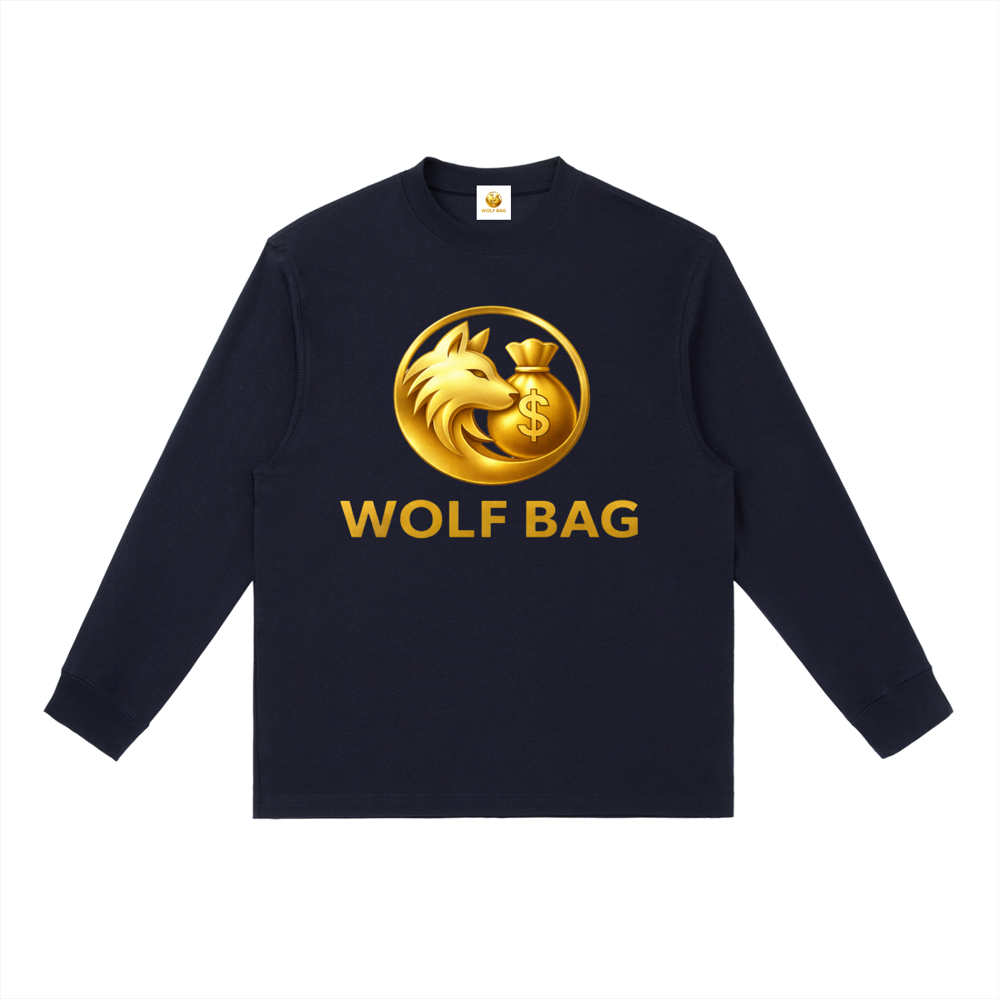 Essential Crewneck Long-Sleeve T-Shirt