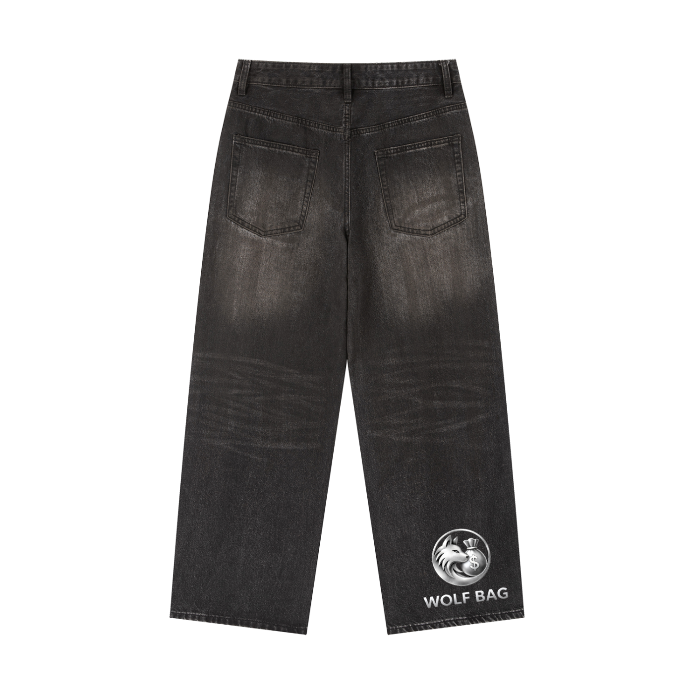 Vintage Wash Heavyweight Denim Jeans