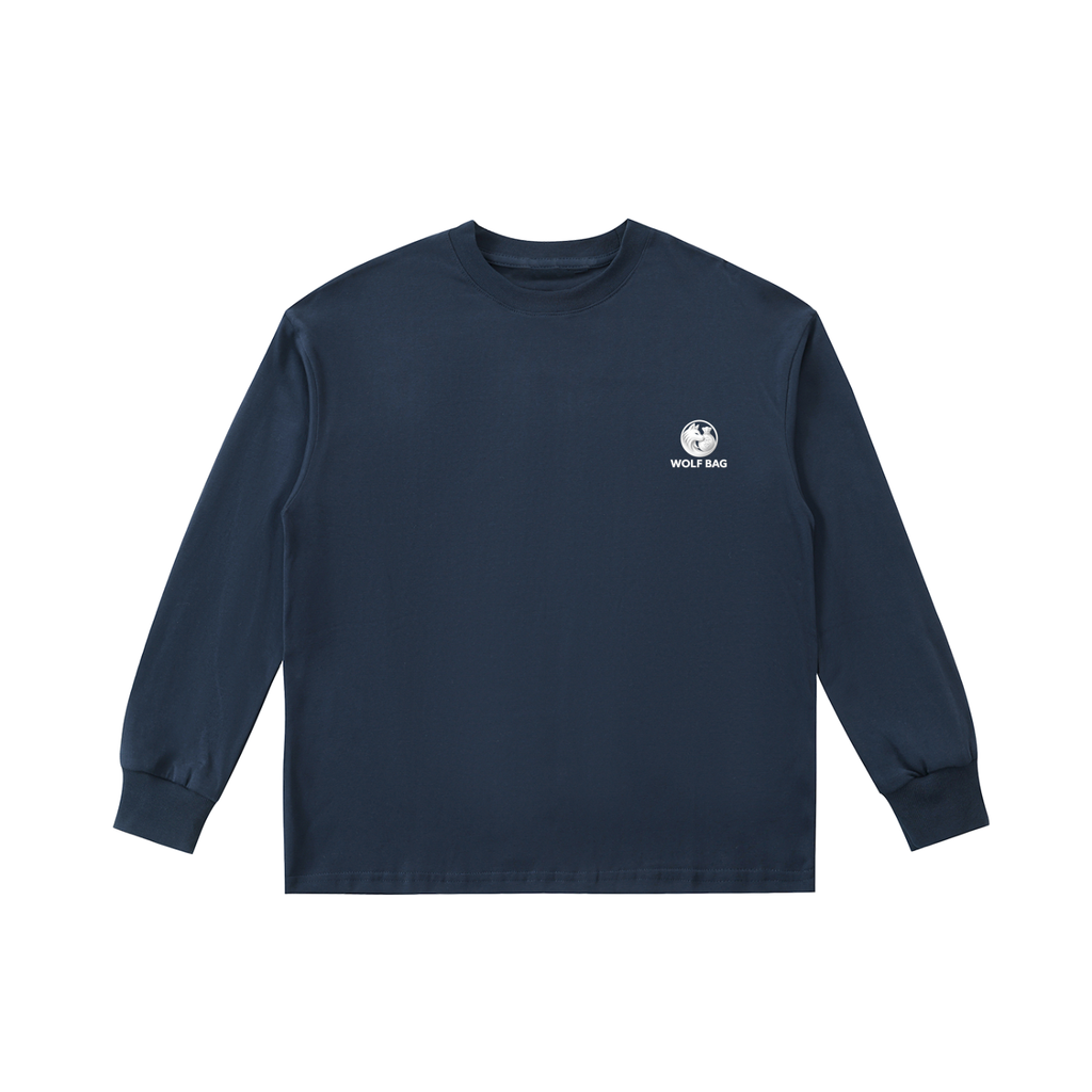 Kids' Quick-Dry Cotton Long-Sleeve Tee