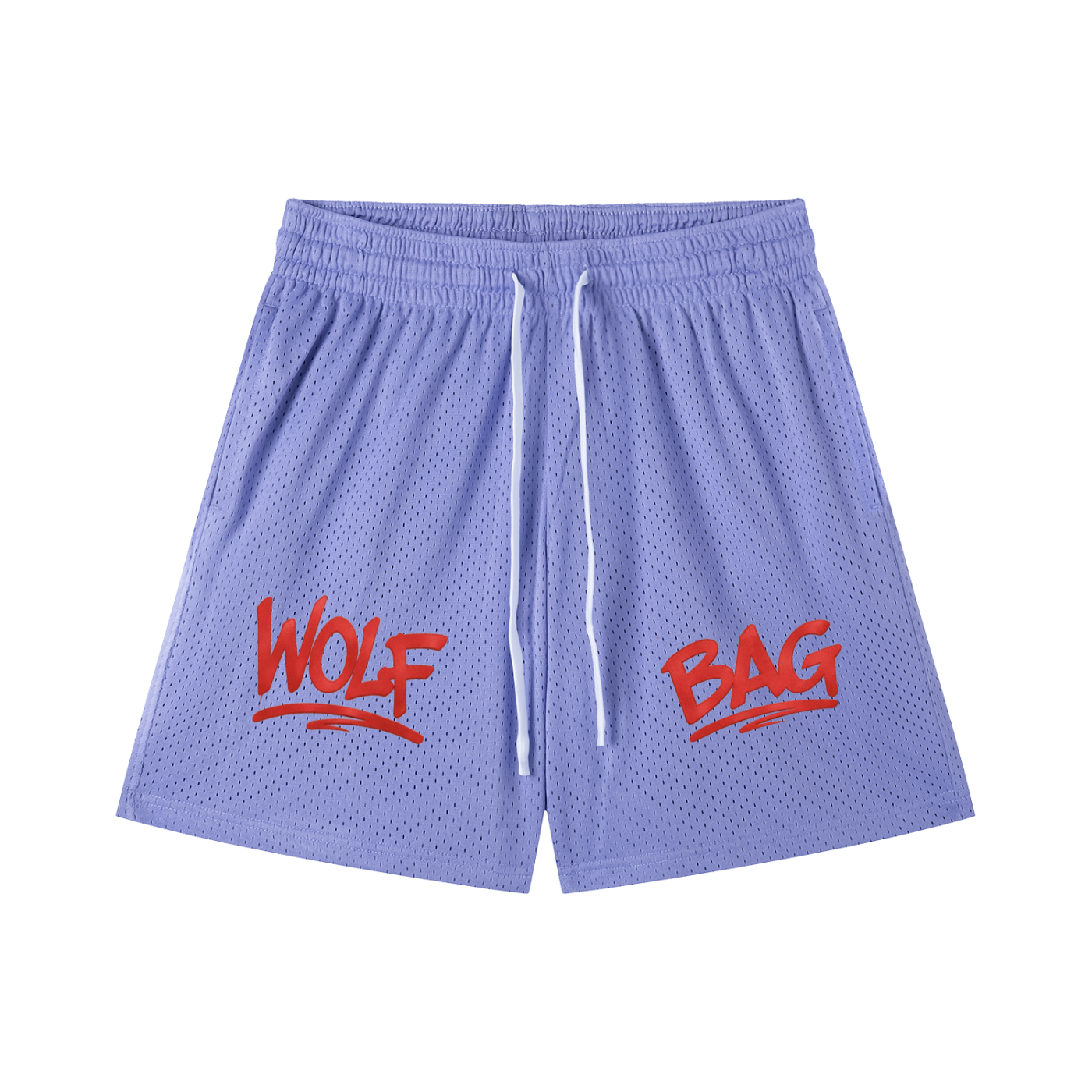 Mesh Drawstring Shorts