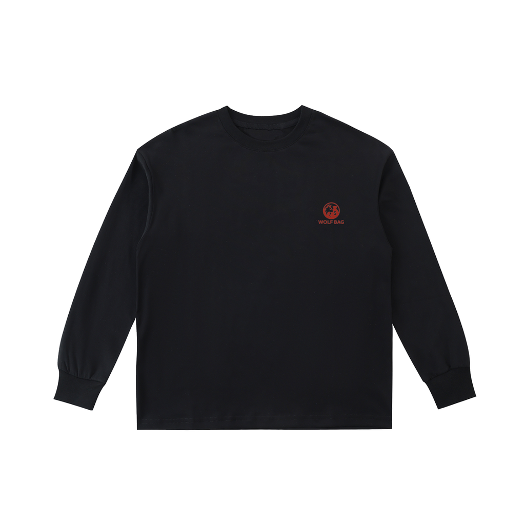 Kids' Quick-Dry Cotton Long-Sleeve Tee
