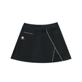 High-Waist Pocketed A-Line Skirt