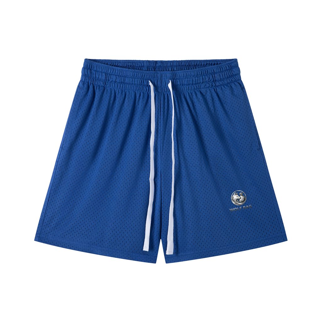Mesh Drawstring Shorts