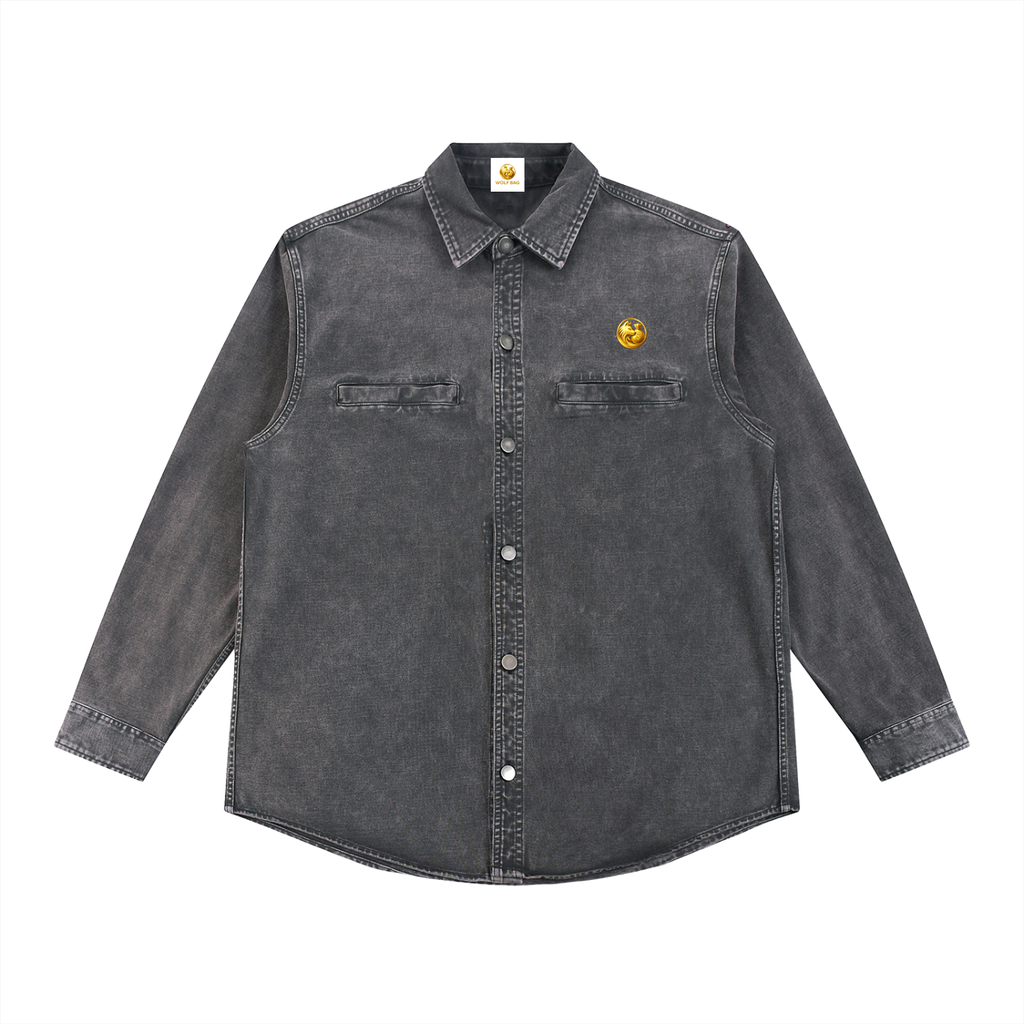 Denim Vintage Washed Heavyweight Jacket