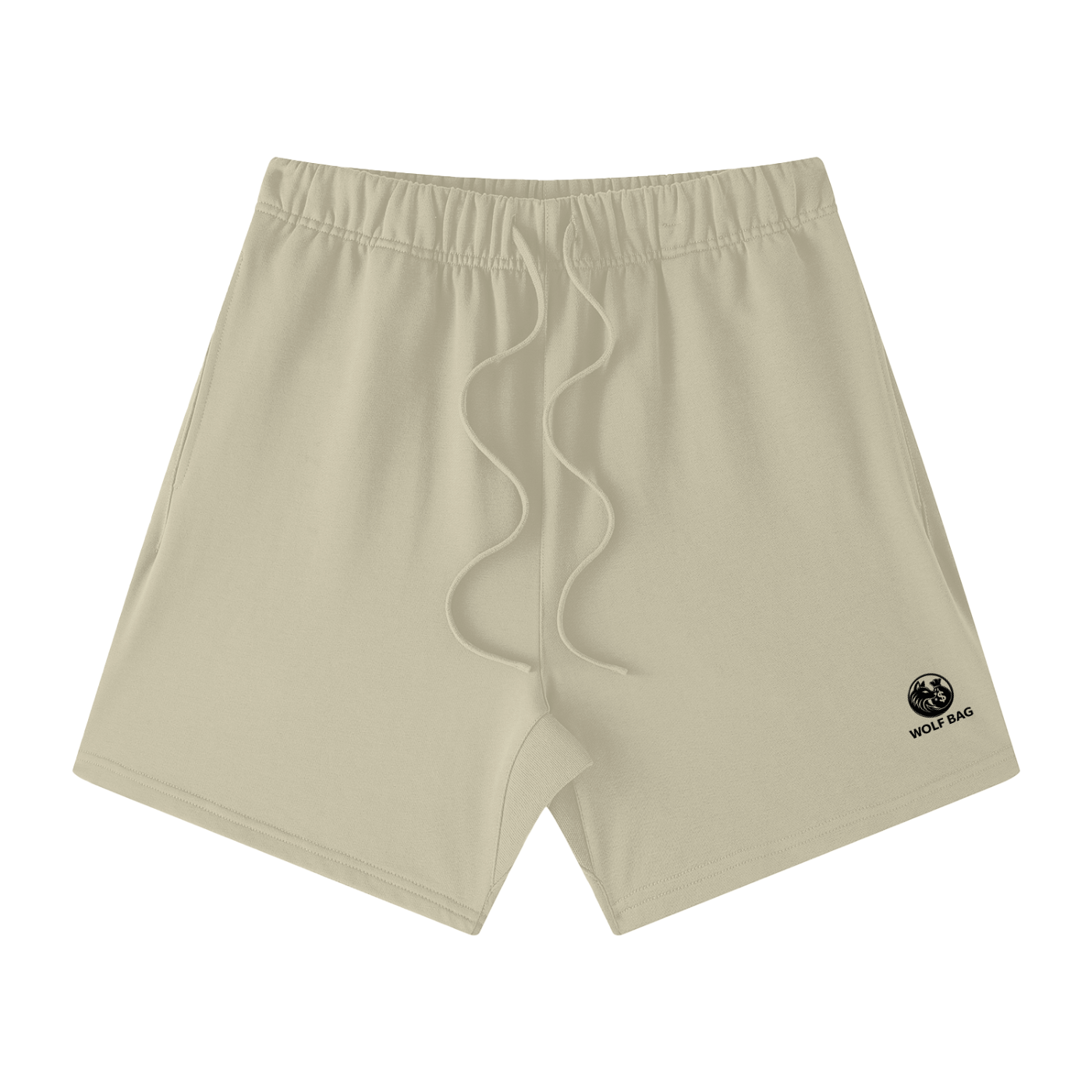 Unisex Earth Tone Loose Fit Cotton Shorts